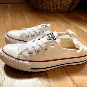 Converse Chuck Taylor white slip-on size 6.5